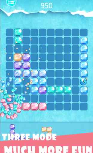 Puzzle de bloques - Ice Crush 4