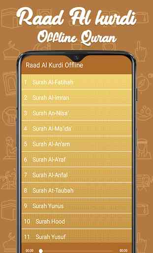Raad Al kurdi Quran Mp3 Offline 3