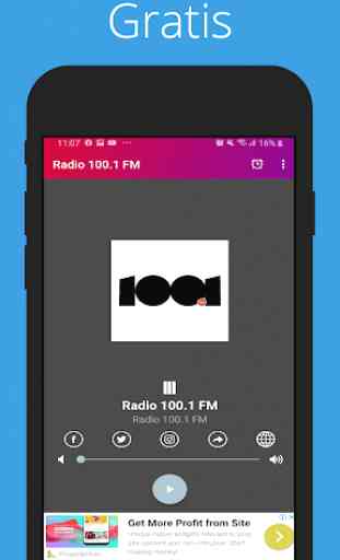 Radio 100.1 FM 1