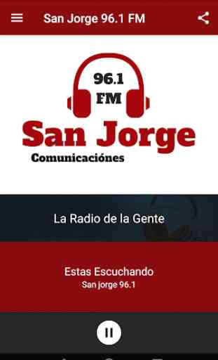 Radio San Jorge Comunicaciones 96.1 FM 1