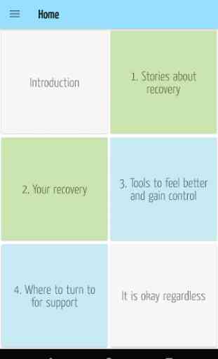 Recovery Guide – tools for self care 2