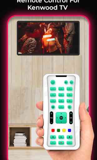 Remote Control For Kenwood TV 1
