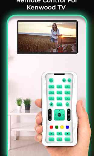 Remote Control For Kenwood TV 2
