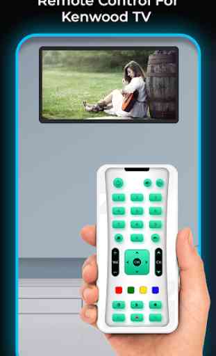 Remote Control For Kenwood TV 4