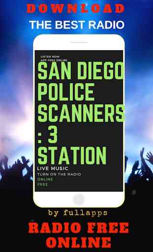 San Diego Police Scanners: 3 ONLINE FREE APP RADIO 1