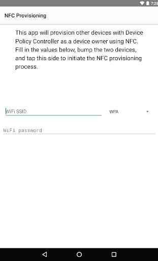 Scalable NFC Provisioning 1