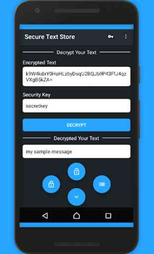 Secure Text Store 2