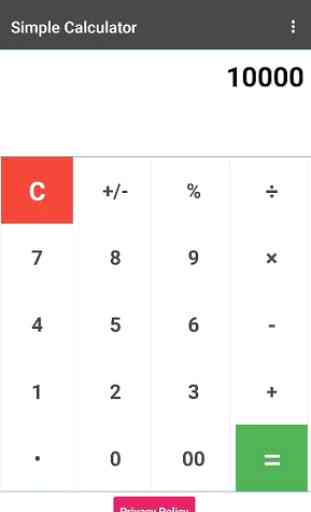 Simple Calculator | Easy Calculator 2