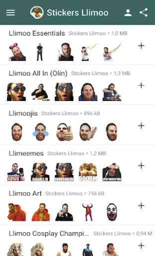 Stickers Llimoo 2