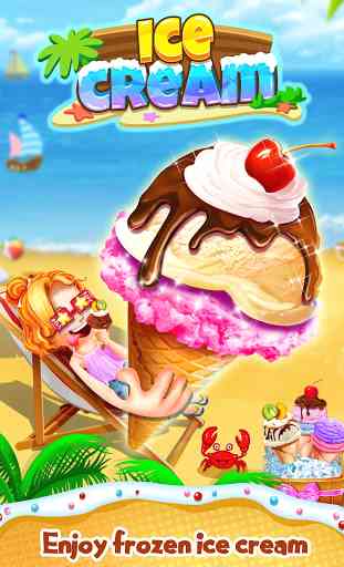 Summer Frozen Ice Cream Maker - Icy Desserts Food 4