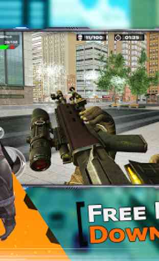 Super Hero Free Action FPS Shooting Game 3