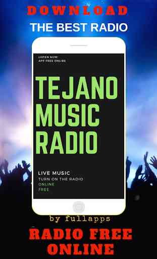 Tejano music radio APLICACIÓN ONLINE GRATIS 1