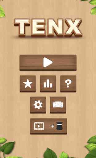 TENX - Wooden Number Puzzle Game 4