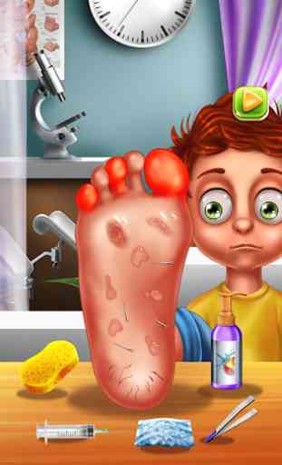 The Foot Doctor - Treat Feet in this fun free game 3