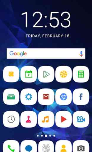 Theme for LG Q7 - HD Wallapers and Icons Pack 3