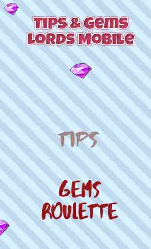 Tips & gems for Lords Mobile 1