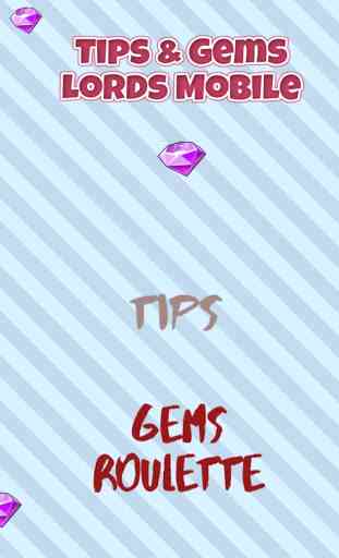 Tips & gems for Lords Mobile 3
