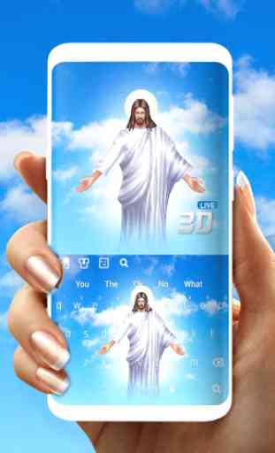 Vivir 3D Jesús Cristo Teclado 2