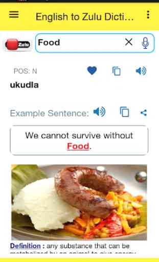 Zulu Dictionary Offline 1