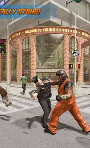 3D Policía NY caballo de Chase City VS escape 2