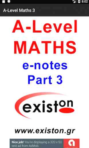 A-Level Mathematics (Part 3) 1