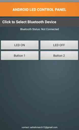 Arduino Bluetooth Control Panel 1