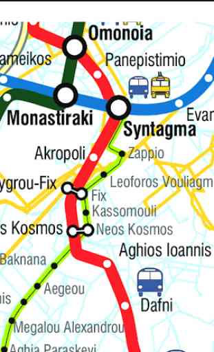 Athens Tram Map 3