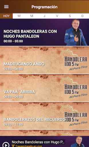 Bandolera 100.5 FM 4