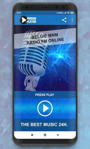 Belgie MNM Radio FM App Player Gratis 1