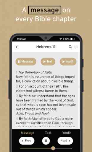 Bible Companion: text, commentary, audio, youth 4