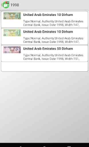 Billetes de los Emiratos Árabes Unidos 3