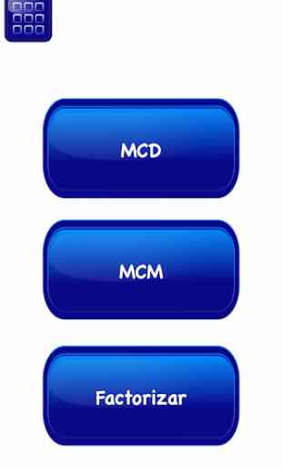Calculadora MCM MCD Factores primos Matemáticas 1