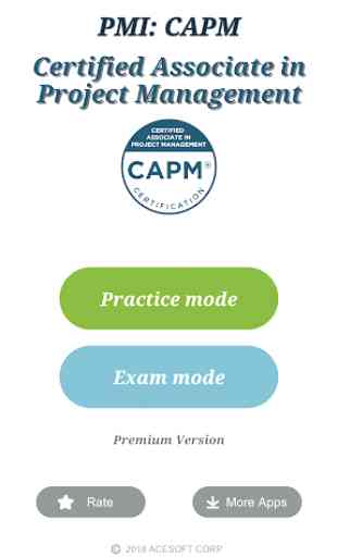CAPM Certification Exam 1