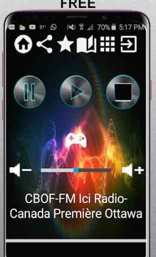 CBOF-FM Ici Radio-Canada Première Ottawa 102.1 FM 1