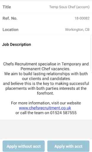 Chefs Recruitment 2