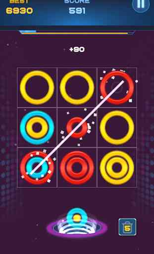 Color Rings: Puzzle Free 1