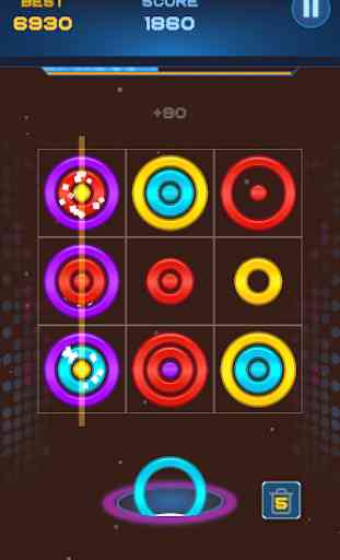 Color Rings: Puzzle Free 3