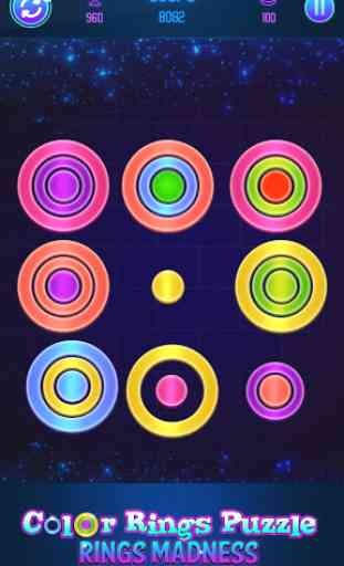 Color Rings Puzzles - Ring Madness 1