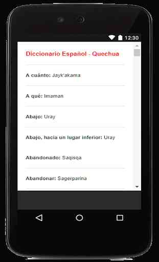 Diccionario Español - Quechua 3