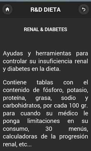 Dieta renal y diabetes 2