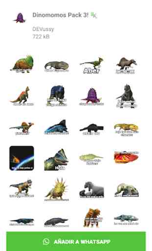 Dinosaurios MEMES WAStickerApps [DINO-MEMES] 4