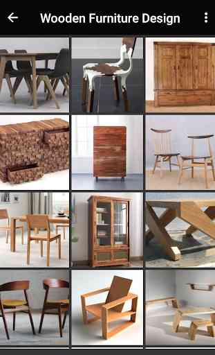 Diseño de muebles de madera 3
