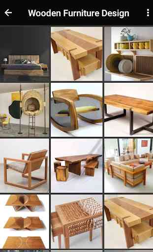 Diseño de muebles de madera 4