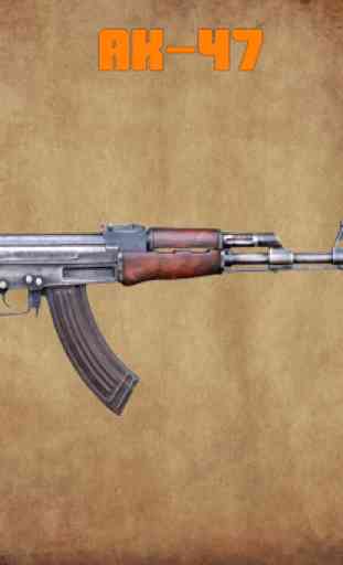 disparar M-16 vs AK-47: simulador de arma realista 2