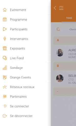 Event App by Orange 3