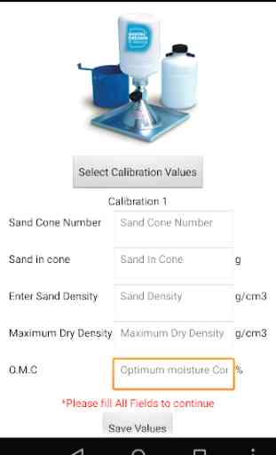Field Density Test Calculator 3