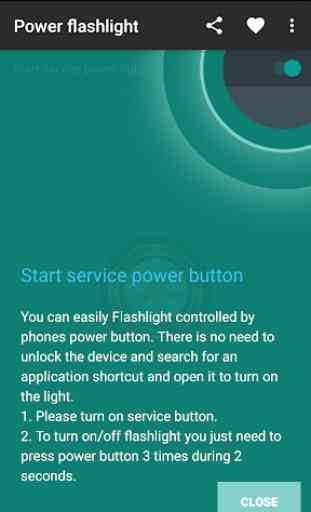Flashlight power button 2