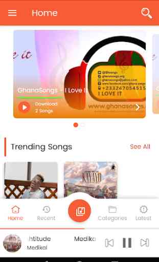 GhanaSongs App 1