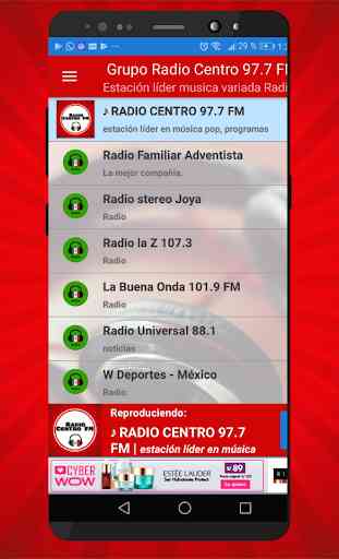 Grupo Radio Centro 97.7 FM Gratis México 2