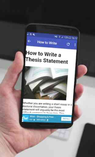 How to Write a Thesis 2
